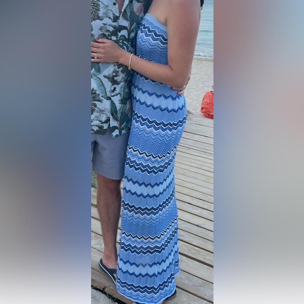 Kookai Eadie Blue Dress - Picture 5 of 5